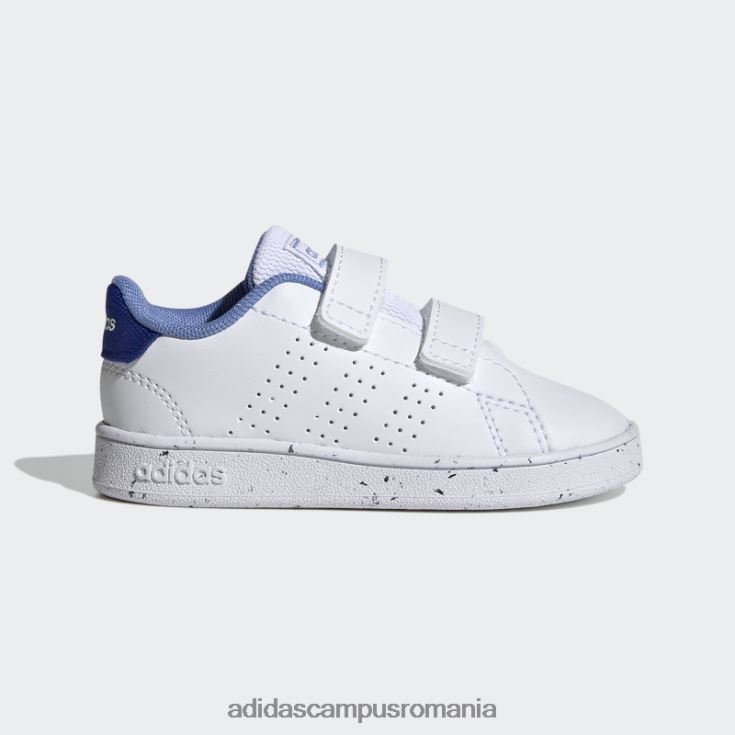 adidas campus romania avantaj lifestyle court doi pantofi cu cârlig și buclă albastru copii alb/albastru J266N217615