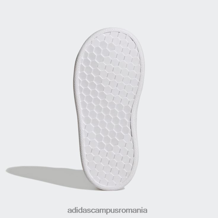 adidas campus romania avantaj lifestyle court doi pantofi cu cârlig și buclă, roz real copii alb/roz real/negru J266N217735