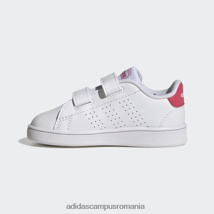 adidas campus romania avantaj lifestyle court doi pantofi cu cârlig și buclă, roz real copii alb/roz real/negru J266N217735