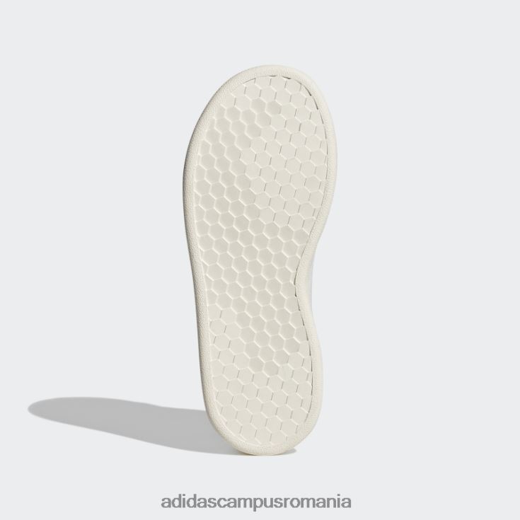 adidas campus romania avantaj lifestyle curte dantelă pantofi cerneală copii alb/cerneală J266N217862