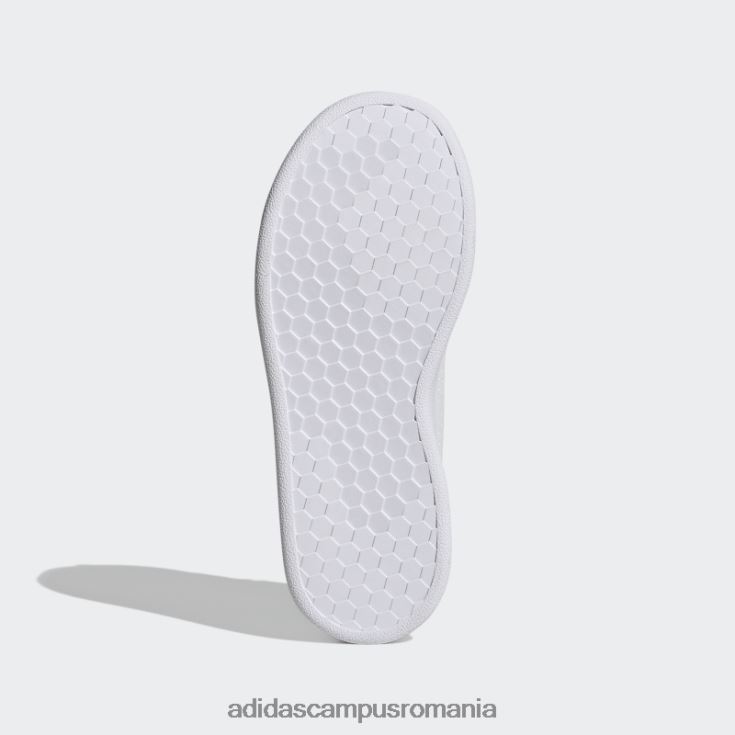 adidas campus romania avantaj lifestyle pantofi din dantela curte verde copii alb/verde/negru J266N217874