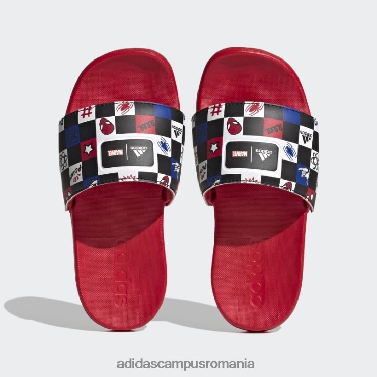 adidas campus romania black x disney adilette comfort spider-man diapozitive fashion copii negru/alb/stacojiu J266N211074