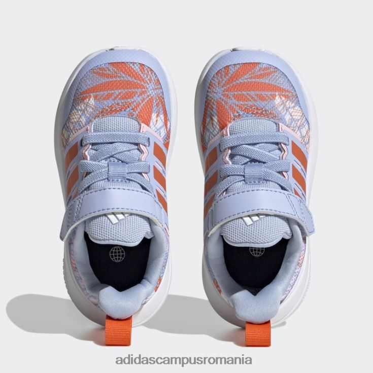 adidas campus romania blue dawn fashion x disney fortarun 2.0 moana cloudfoam pantofi cu bretele din dantela elastica copii albastru zori/portocaliu/roz J266N211394
