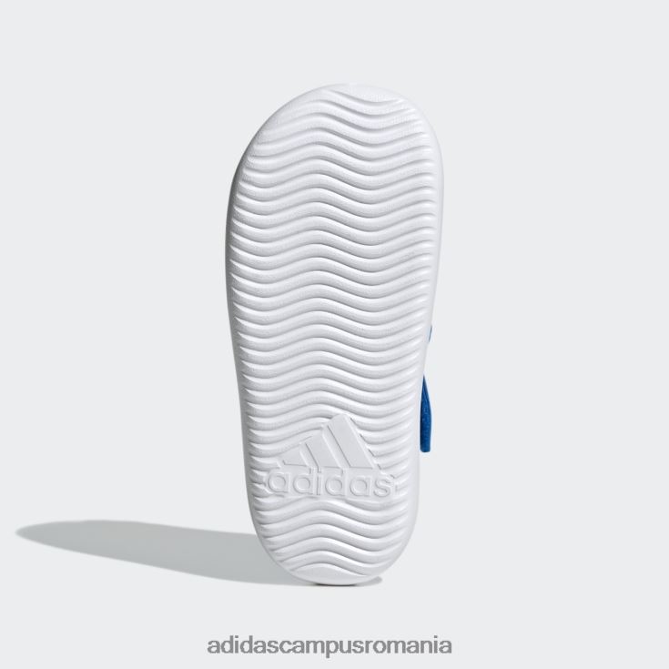 adidas campus romania blue rush summer sandale de apă cu vârf închis copii papură albastră/alb J266N218064