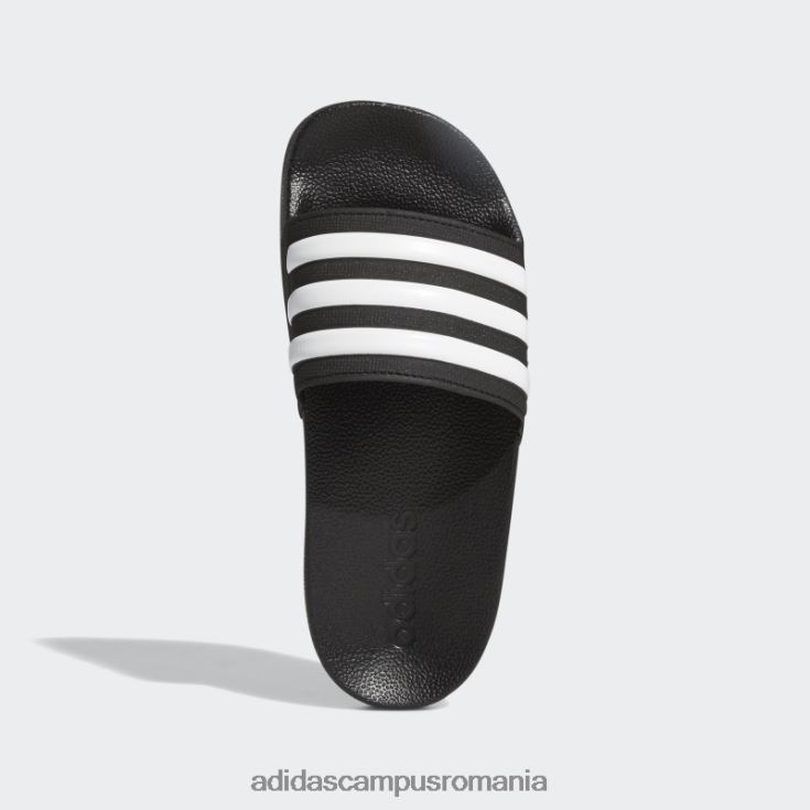 adidas campus romania duș adilette tobogane albe copii alb negru J266N217656