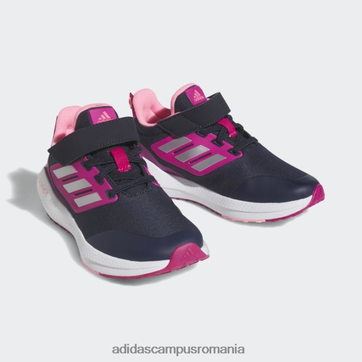 adidas campus romania eq21 run 2.0 bounce sport alergare dantela elastica cu curea superioara pantofi cerneala adidas copii cerneală/argintiu/magenta real J266N23600
