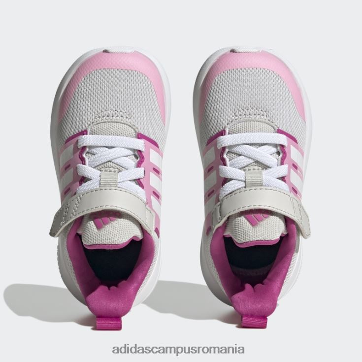 adidas campus romania fortarun 2.0 cloudfoam pantofi cu curea din dantela elastica gri adidas copii gri/alb/roz fascicul J266N217784
