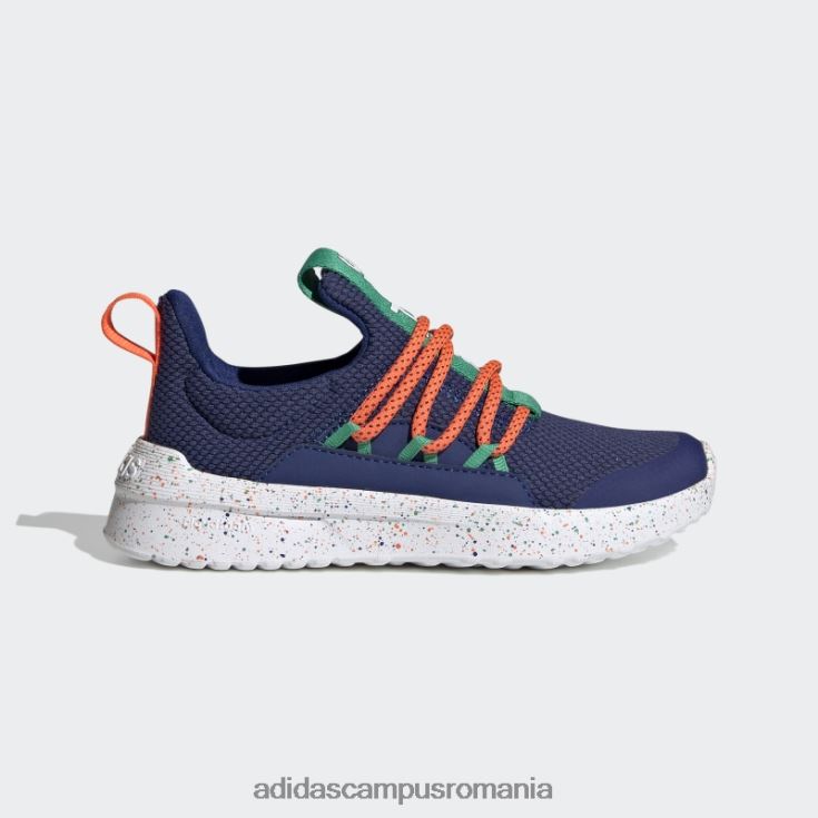 adidas campus romania lite racer adapt 4.0 pantofi slip-on dantela albastru copii albastru/verde curte J266N211083