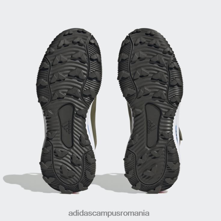 adidas campus romania olive fortarun all terrain cloudfoam sport alergare dantela elastica si pantofi cu curea superioara copii măsline/albastru J266N218089