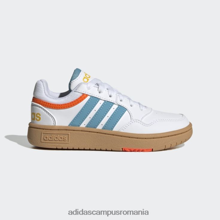 adidas campus romania pantofi adidas hoops albi copii alb/albastru/auriu J266N211337