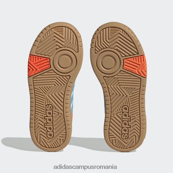 adidas campus romania pantofi adidas hoops albi copii alb/albastru/auriu J266N211337
