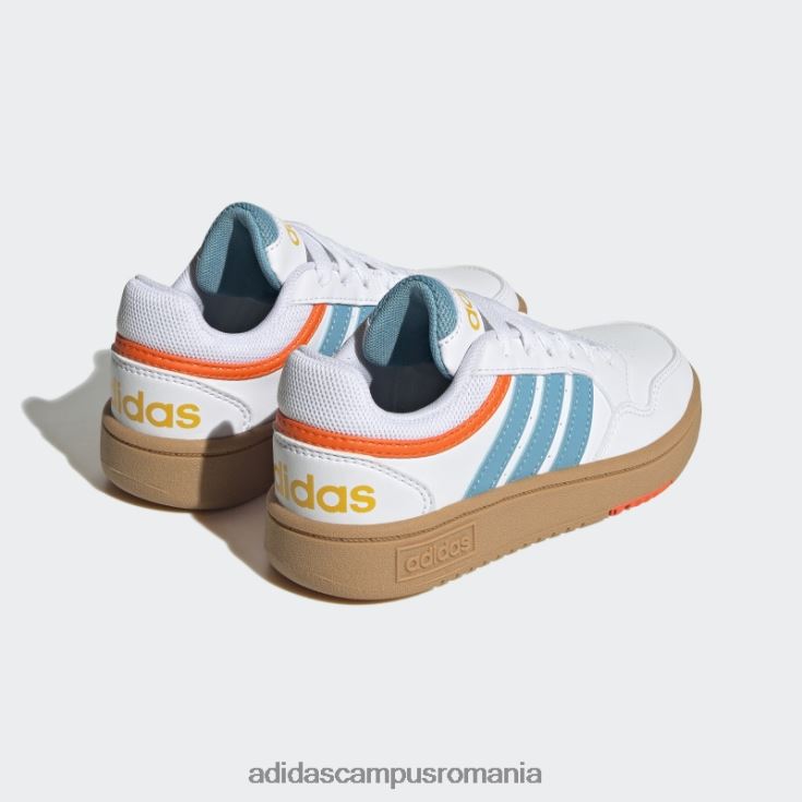 adidas campus romania pantofi adidas hoops albi copii alb/albastru/auriu J266N211337