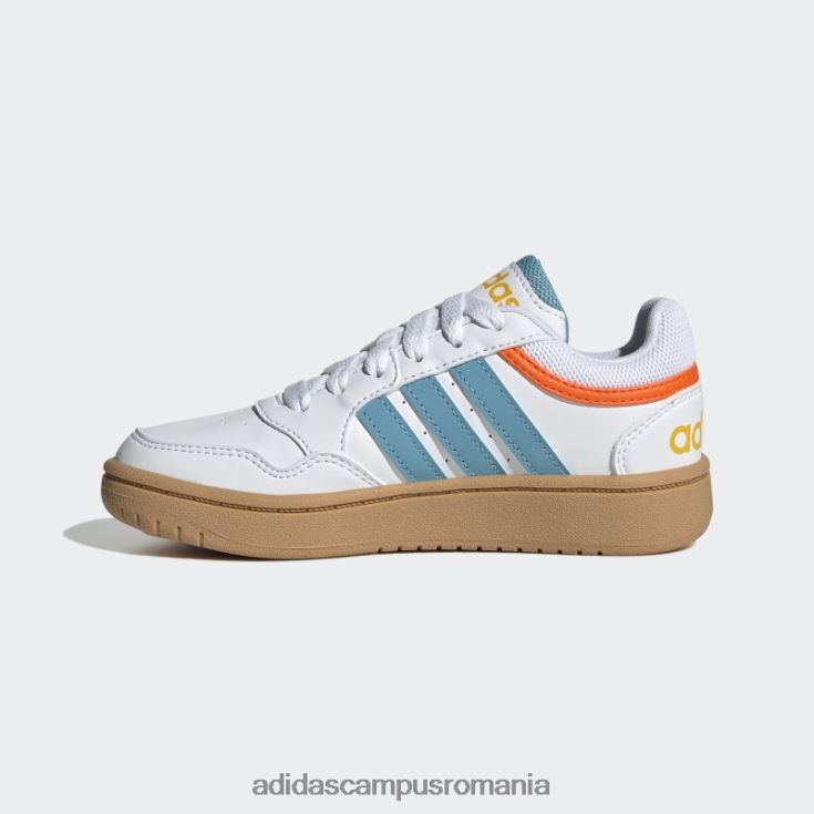 adidas campus romania pantofi adidas hoops albi copii alb/albastru/auriu J266N211337