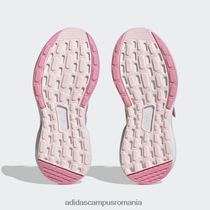 adidas campus romania pantofi adidas rapid rapid sport bounce elastic din dantela cu curea superioară copii roz/alb J266N211313