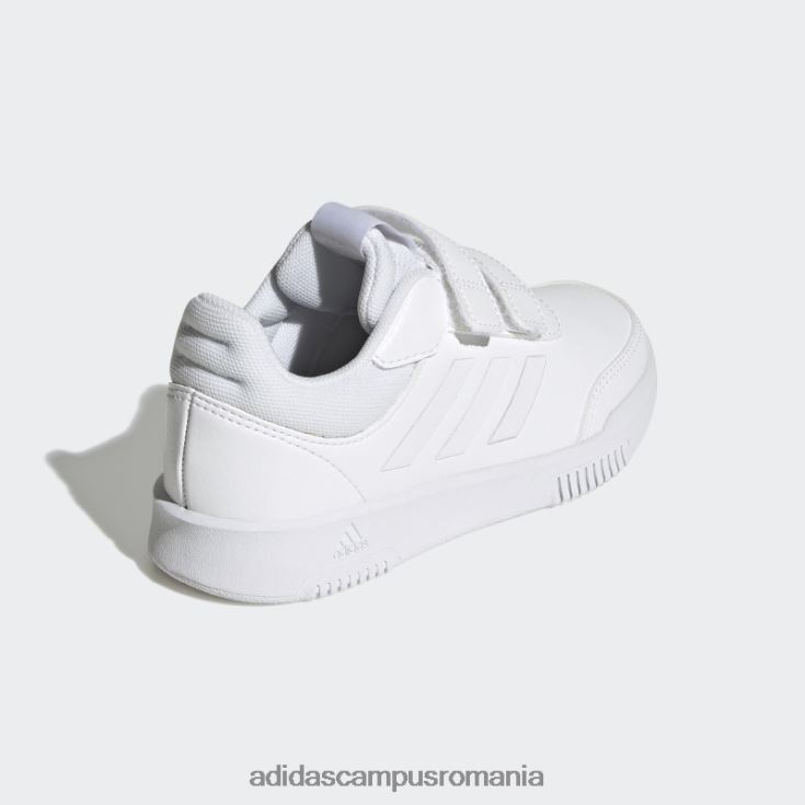 adidas campus romania pantofi albi cu cârlig și buclă de tensaur copii alb/gri J266N217861