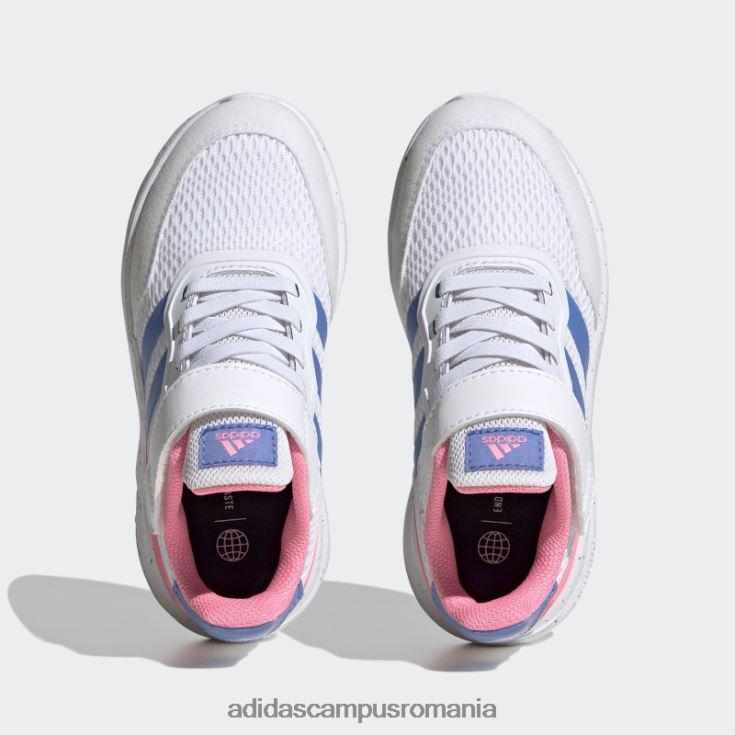 adidas campus romania pantofi albi cu curea din dantelă elastică nebzed copii alb/albastru/roz fascicul J266N217998