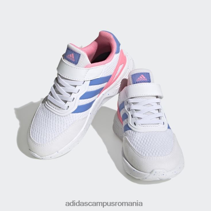 adidas campus romania pantofi albi cu curea din dantelă elastică nebzed copii alb/albastru/roz fascicul J266N217998
