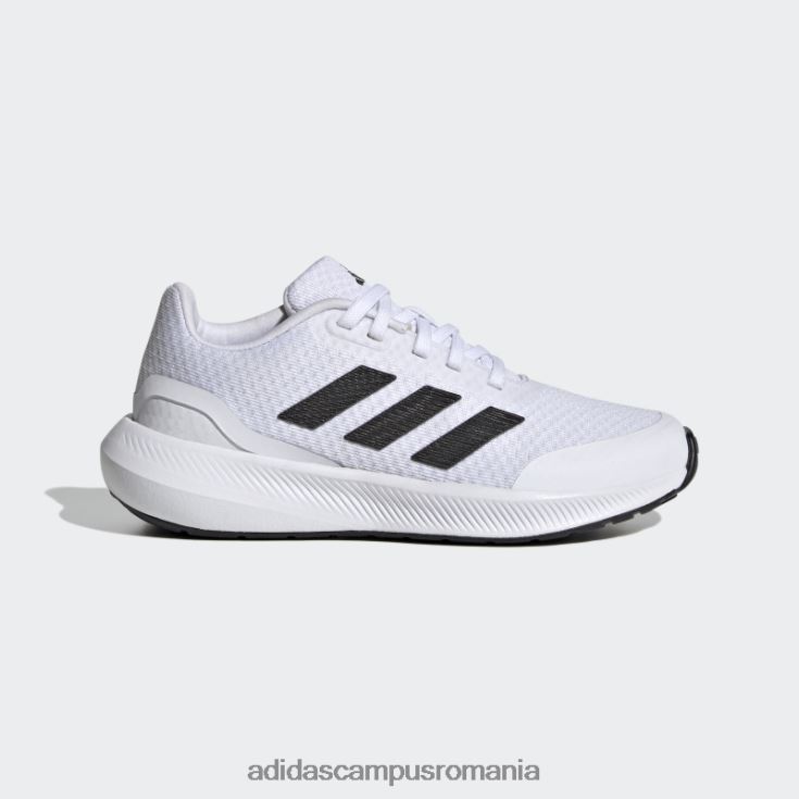 adidas campus romania pantofi albi runfalcon 3 dantela copii alb negru J266N217968