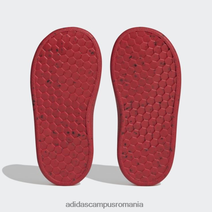 adidas campus romania pantofi cu cârlig și buclă alb x marvel avantaj spider-man fierbinte copii alb/stacojiu J266N211434