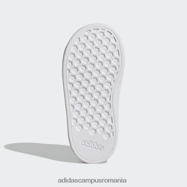 adidas campus romania pantofi cu cârlig și buclă stil de viață grand court negri copii alb negru J266N217666