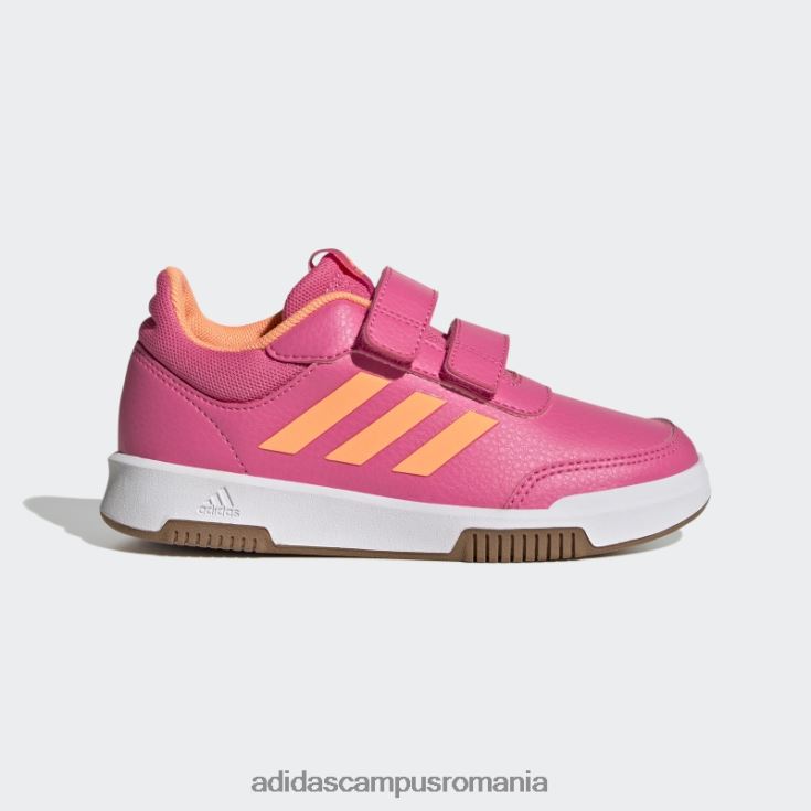 adidas campus romania pantofi cu cârlig și buclă tensaur magenta adidas copii magenta/faz portocaliu/alb J266N217772