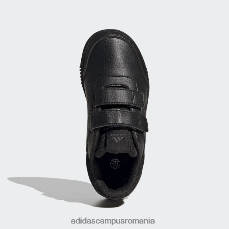 adidas campus romania pantofi cu cârlig și buclă tensaur negri copii gri inchis J266N217594