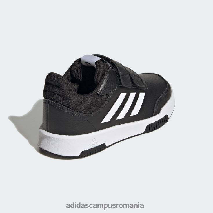 adidas campus romania pantofi cu cârlig și buclă tensauri negre copii alb negru J266N217627