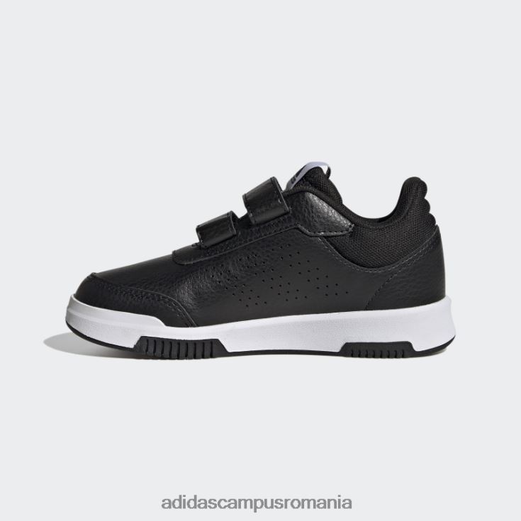 adidas campus romania pantofi cu cârlig și buclă tensauri negre copii alb negru J266N217627