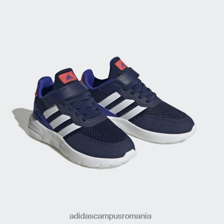 adidas campus romania pantofi cu curea superioară din dantelă elastică nebzed albastru închis copii albastru închis/alb/albastru J266N217897