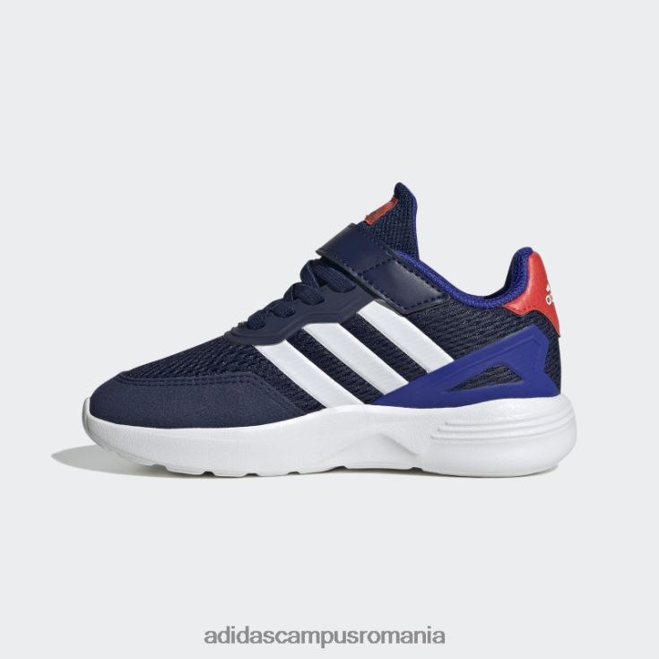 adidas campus romania pantofi cu curea superioară din dantelă elastică nebzed albastru închis copii albastru închis/alb/albastru J266N217897