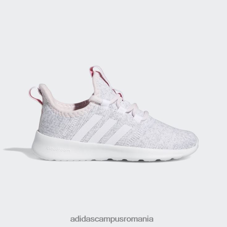 adidas campus romania pantofi de alergare alb cloudfoam pure lifestyle adidas copii alb/roz J266N211127