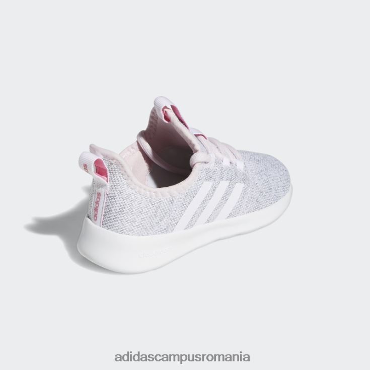 adidas campus romania pantofi de alergare alb cloudfoam pure lifestyle adidas copii alb/roz J266N211127