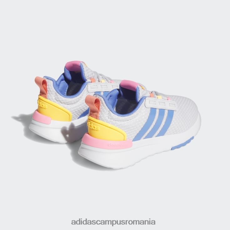 adidas campus romania pantofi de alergare dash grey racer tr21 lifestyle din dantela copii gri liniuță/alb/roz fascicul J266N211296
