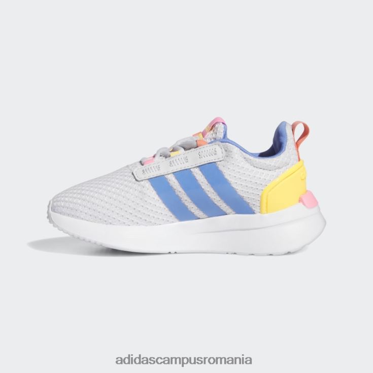 adidas campus romania pantofi de alergare dash grey racer tr21 lifestyle din dantela copii gri liniuță/alb/roz fascicul J266N211296