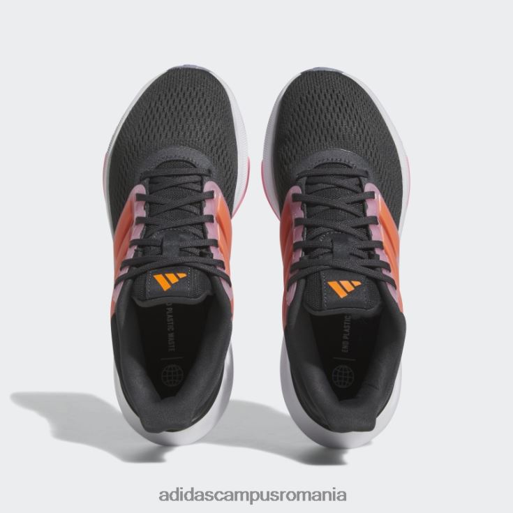 adidas campus romania pantofi de alergare sport carbon ultrabounce din dantelă copii carbon/portocaliu/roz fascicul J266N211218