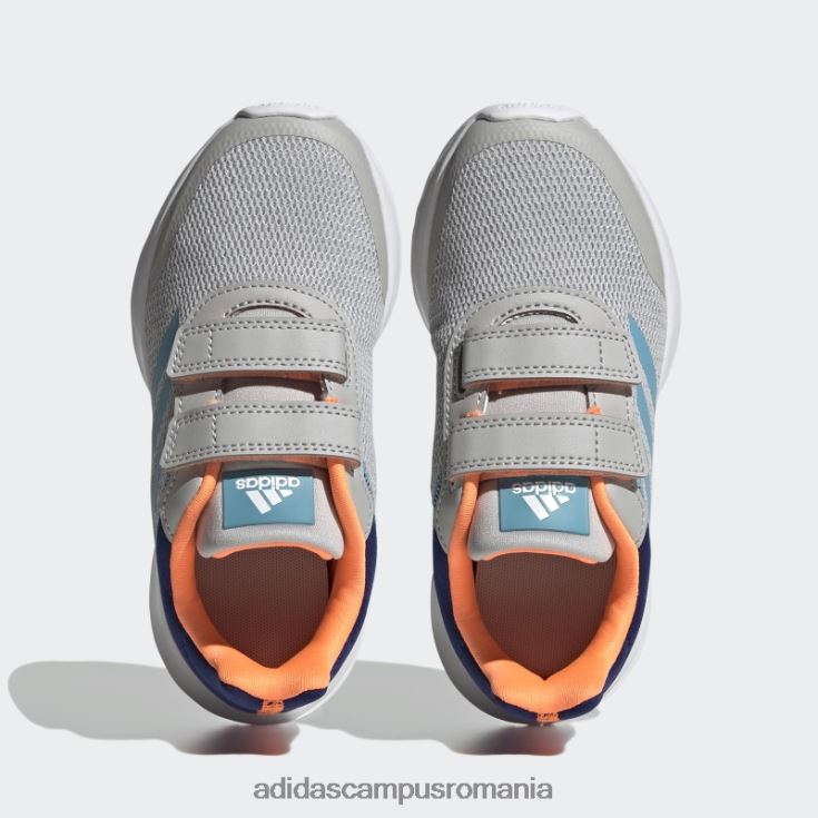 adidas campus romania pantofi de alergare tensaur gri copii gri/albastru/portocaliu J266N217624