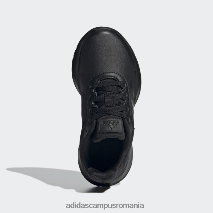 adidas campus romania pantofi de alergare tensaur moda neagra copii negru J266N211124