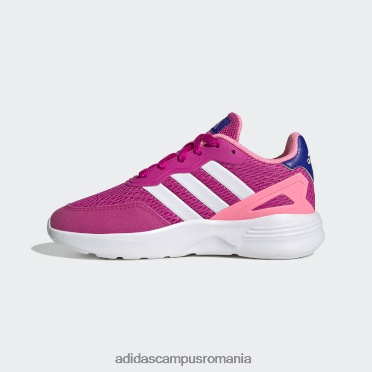 adidas campus romania pantofi de alergat cu dantela stil de viață fucsia nebzed copii fucsia/alb J266N211345
