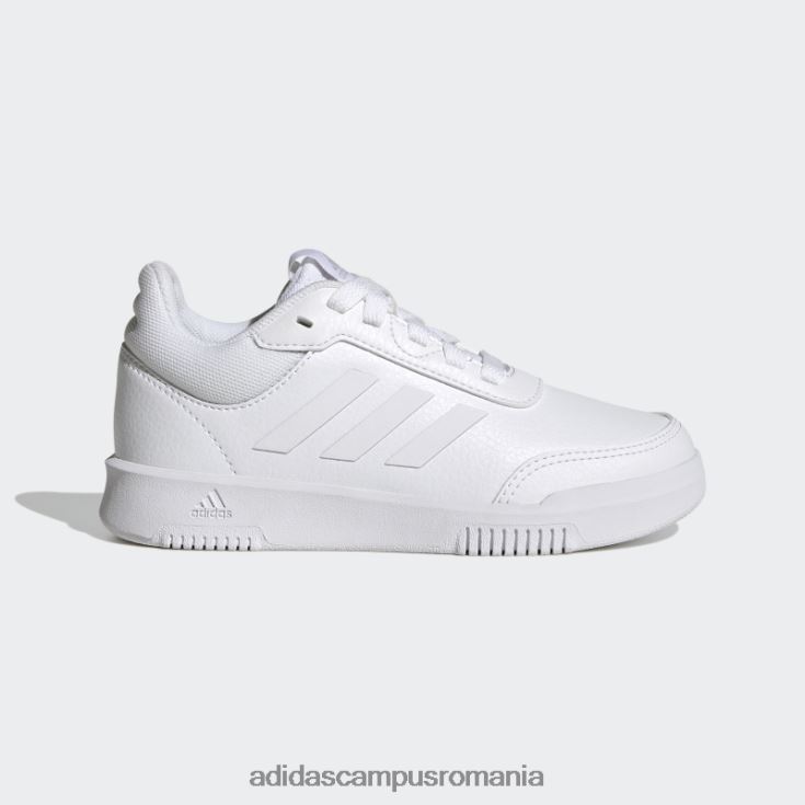 adidas campus romania pantofi de antrenament sport tensaur alb din dantela copii alb/gri J266N217693