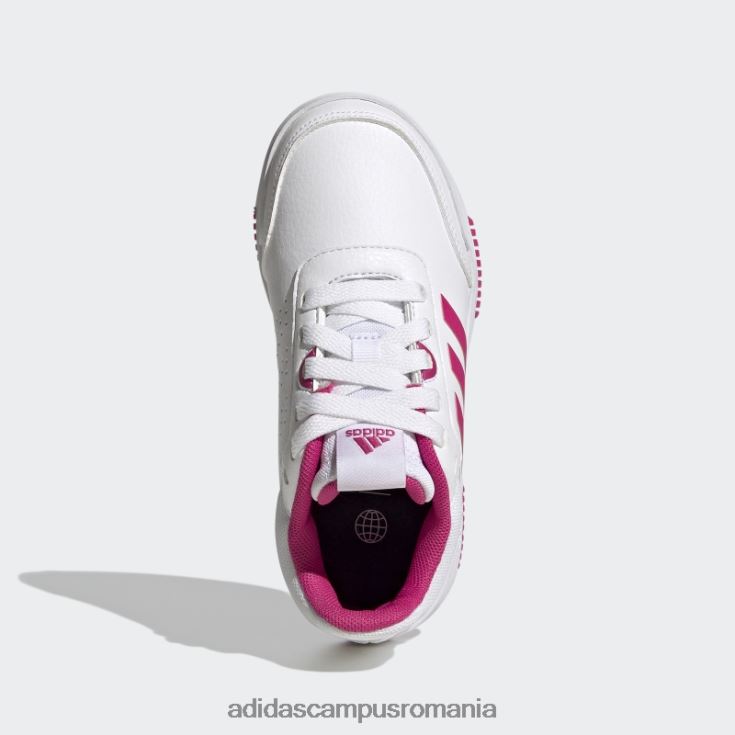 adidas campus romania pantofi de dantelă de antrenament sport tensaur alb adidas copii alb/magenta real/negru J266N217745