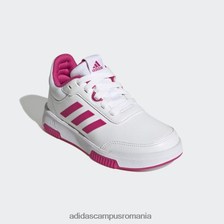 adidas campus romania pantofi de dantelă de antrenament sport tensaur alb adidas copii alb/magenta real/negru J266N217745