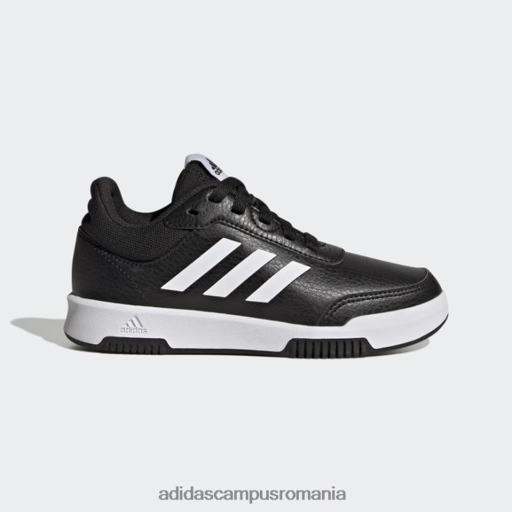 adidas campus romania pantofi de dantelă de antrenament sport tensaur alb copii alb negru J266N217669