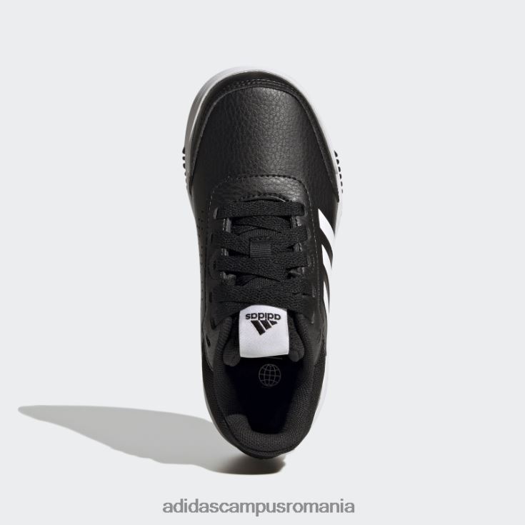 adidas campus romania pantofi de dantelă de antrenament sport tensaur alb copii alb negru J266N217669
