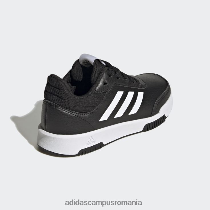 adidas campus romania pantofi de dantelă de antrenament sport tensaur alb copii alb negru J266N217669