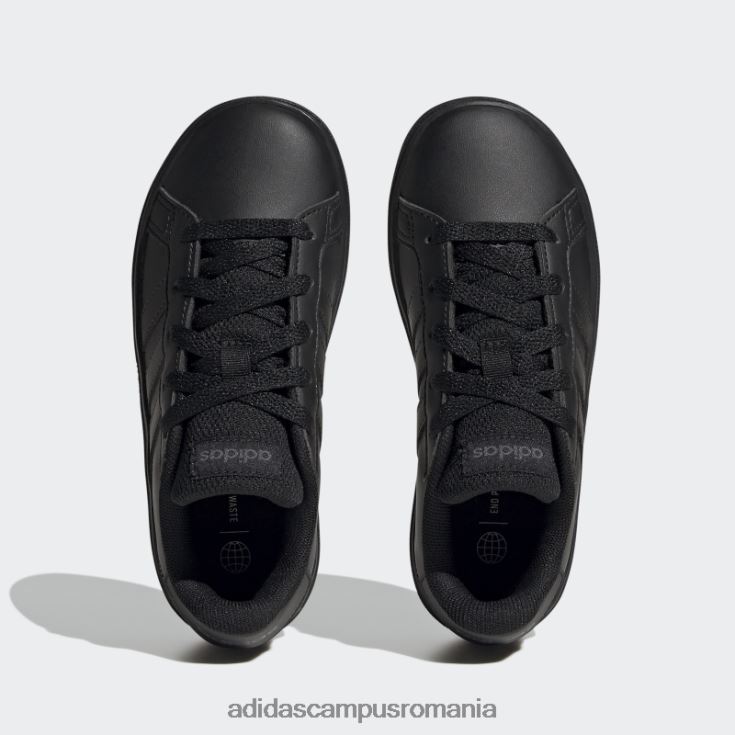 adidas campus romania pantofi de tenis grand court lifestyle gri copii gri inchis J266N211391