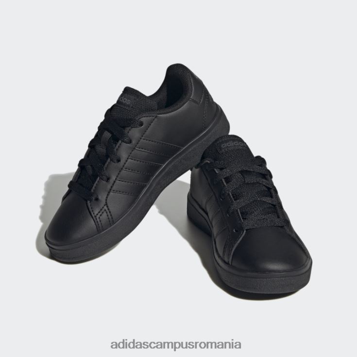 adidas campus romania pantofi de tenis grand court lifestyle gri copii gri inchis J266N211391