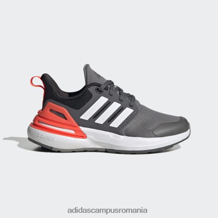 adidas campus romania pantofi din dantela rapidasport bounce gri copii gri/alb J266N211252