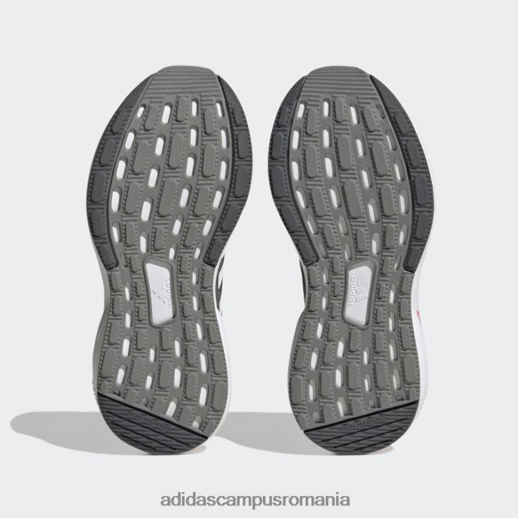 adidas campus romania pantofi din dantela rapidasport bounce gri copii gri/alb J266N211252