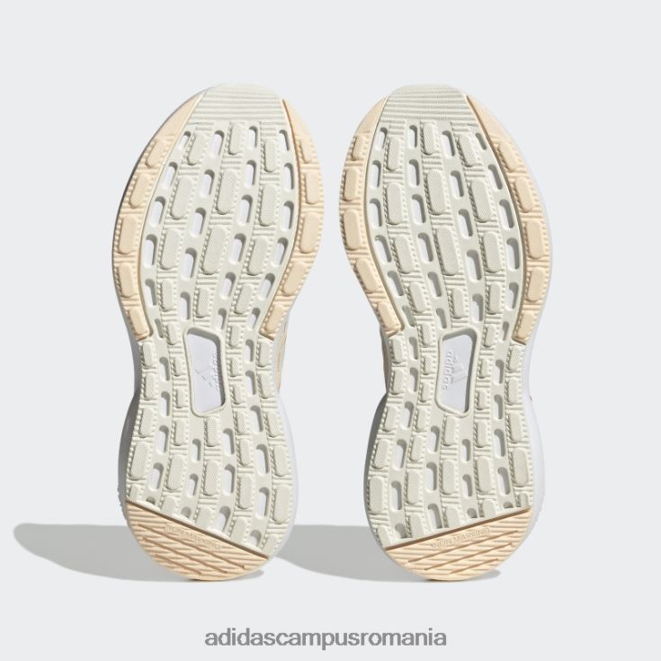 adidas campus romania pantofi din dantela rapidasport bounce zero metalic copii alb/zero metalic/rosu J266N23575