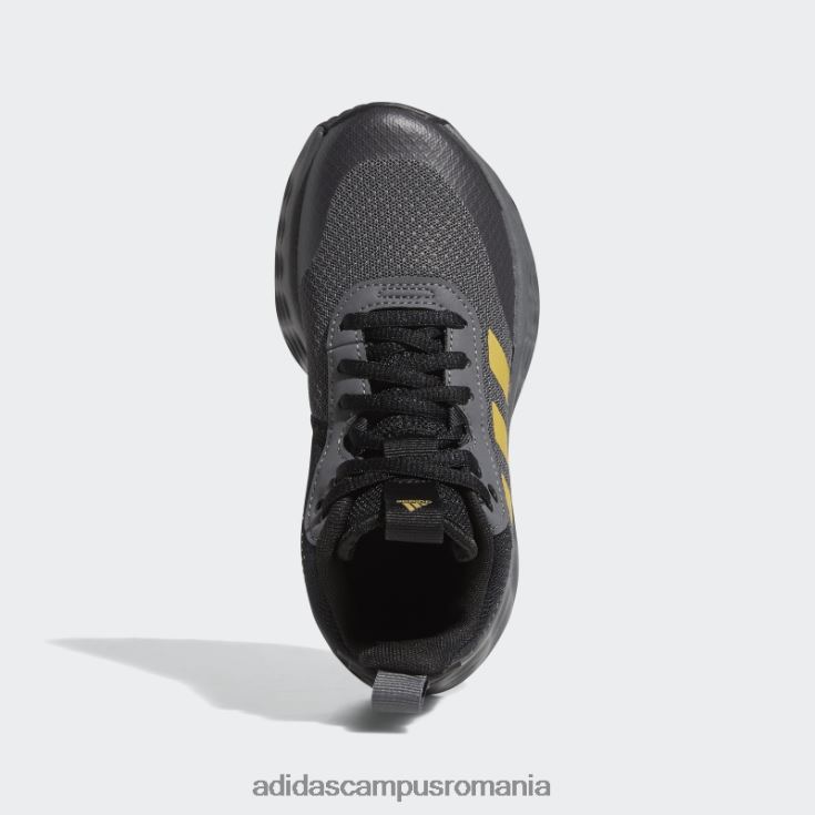 adidas campus romania pantofi gri ownthegame 2.0 copii gri/auriu mat/negru J266N211368